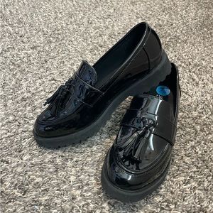 NWOT Black Loafers